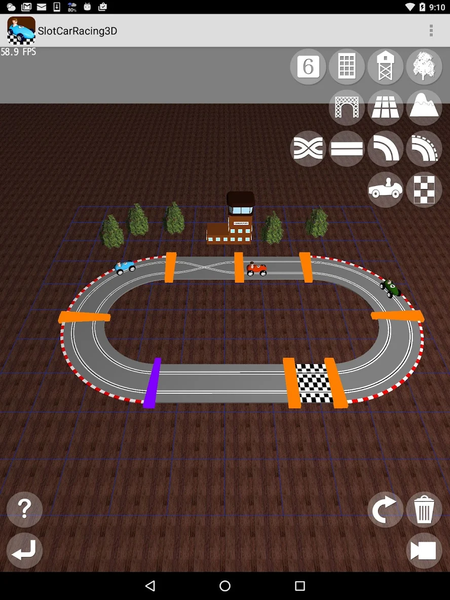 Slot Car Racing ۳D - عکس بازی موبایلی اندروید