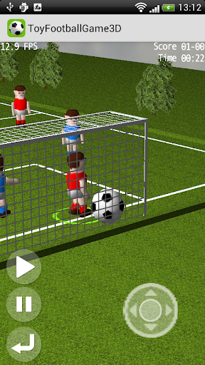 Toy Football Game ۳D - عکس بازی موبایلی اندروید