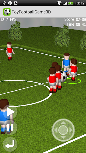 Toy Football Game 3D - Gameplay image of android game