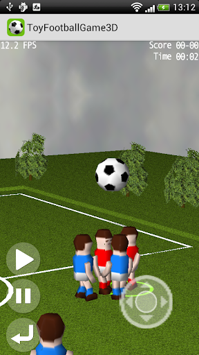Toy Football Game ۳D - عکس بازی موبایلی اندروید