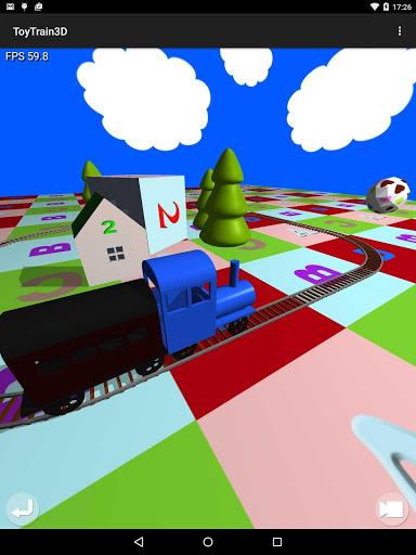 Toy Train ۳D - عکس بازی موبایلی اندروید