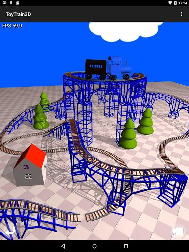 Toy Train ۳D - عکس بازی موبایلی اندروید
