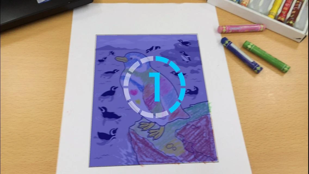 daub – ۳D coloring AR App - عکس برنامه موبایلی اندروید