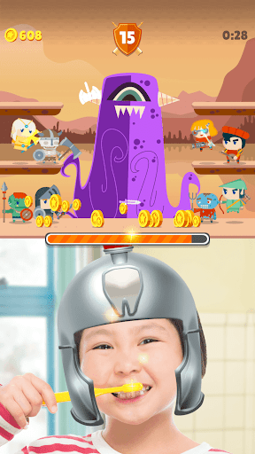 Brushing Hero - Gameplay image of android game