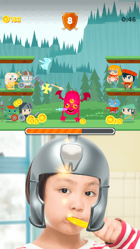Brushing Hero - Gameplay image of android game