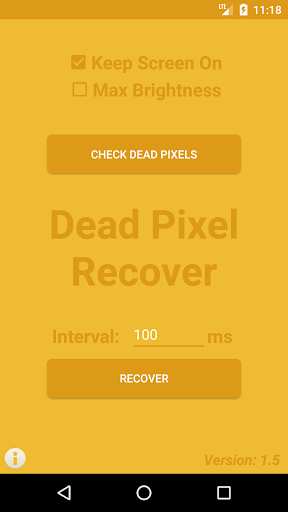 Dead Pixel Recover - عکس برنامه موبایلی اندروید