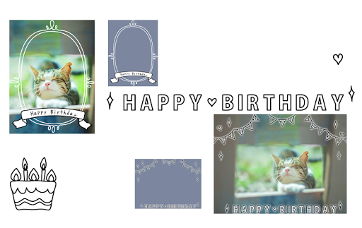 Happy Birthday Camera - عکس برنامه موبایلی اندروید