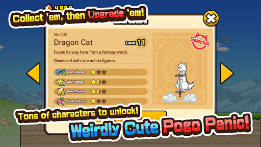 Go! Go! Pogo Cat - Gameplay image of android game