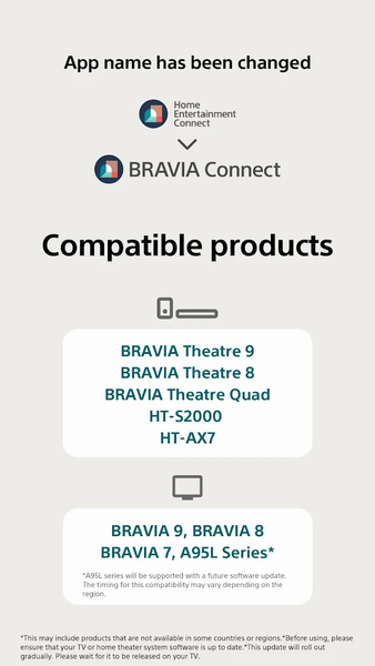 Sony | BRAVIA Connect - عکس برنامه موبایلی اندروید