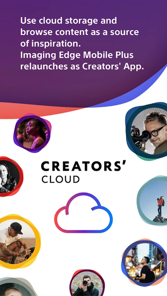 Sony | Creators' App - عکس برنامه موبایلی اندروید