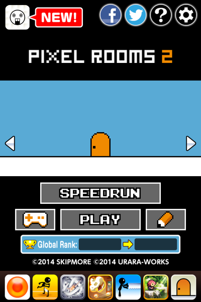 Pixel Rooms ۲ room escape game - عکس بازی موبایلی اندروید