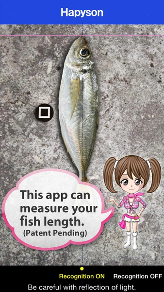 Hapyson fishing measurement - عکس برنامه موبایلی اندروید