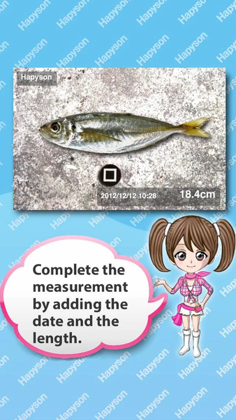 Hapyson fishing measurement - عکس برنامه موبایلی اندروید