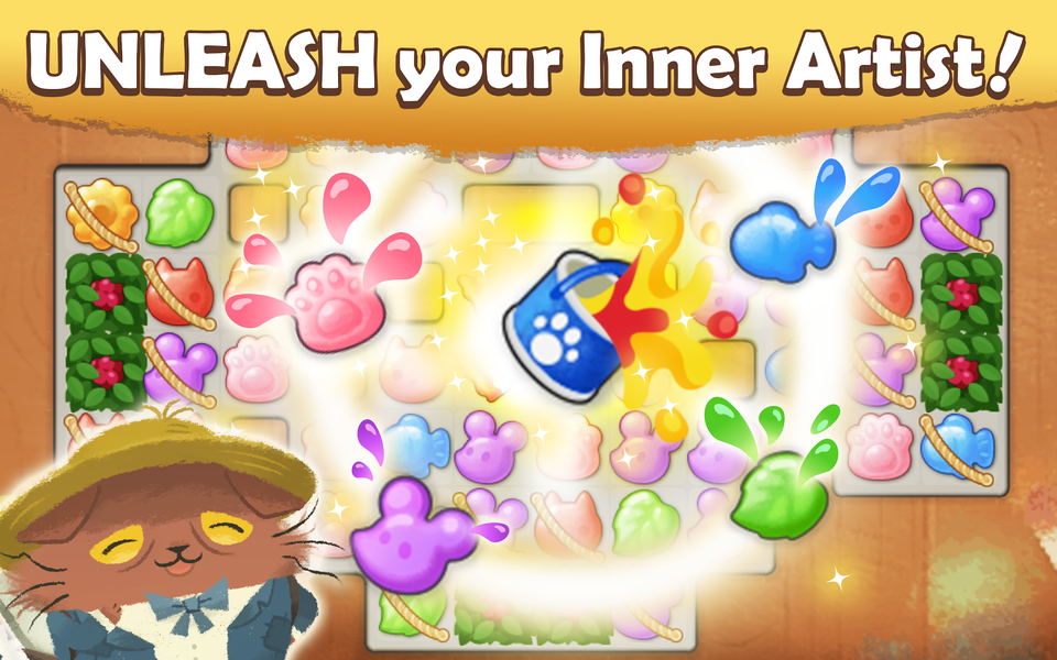 Starry Whiskers: Cats Atelier - عکس بازی موبایلی اندروید