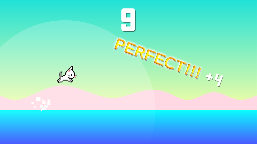 Cat Jumping! - Gameplay image of android game