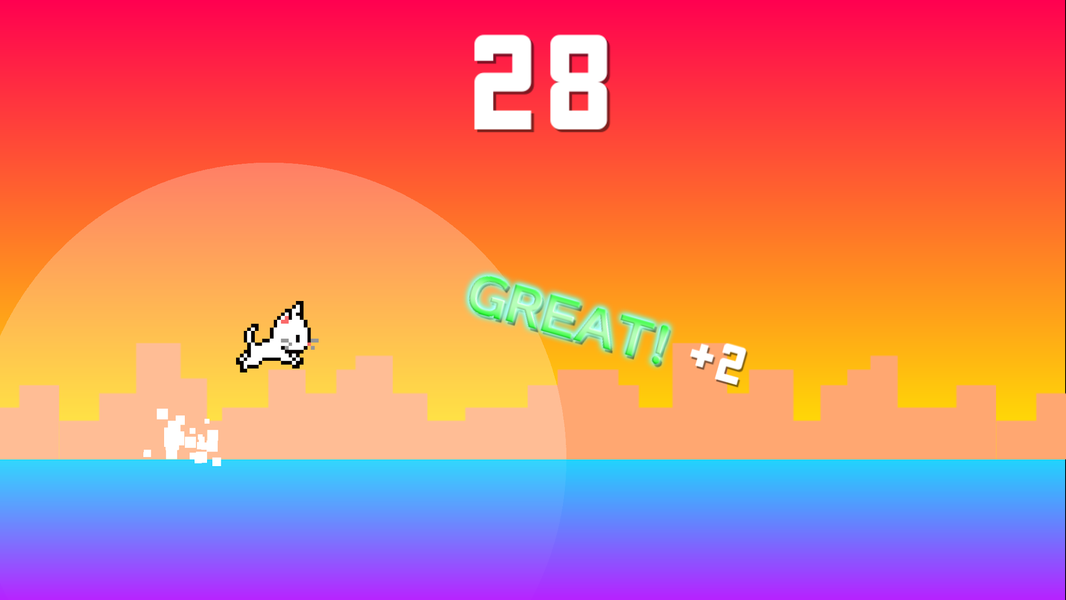 Cat Jumping! - Gameplay image of android game