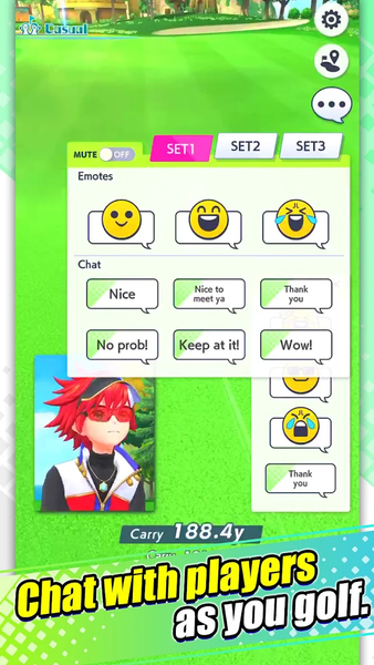 NEKO GOLF -Anime GOLF- - Gameplay image of android game