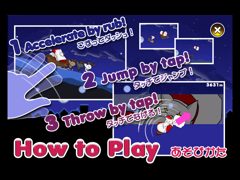 Flying Santa Cat - عکس بازی موبایلی اندروید