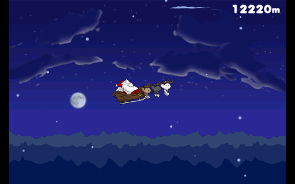 Flying Santa Cat - عکس بازی موبایلی اندروید