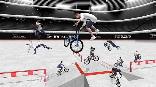 BMX Space - Gameplay image of android game