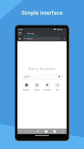 Berry Browser - عکس برنامه موبایلی اندروید