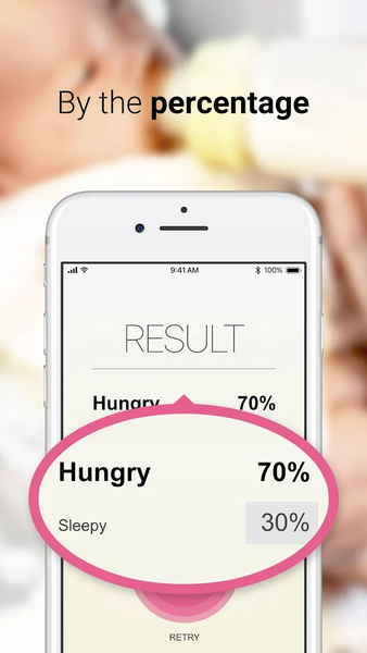 CryAnalyzer - baby translator - عکس برنامه موبایلی اندروید