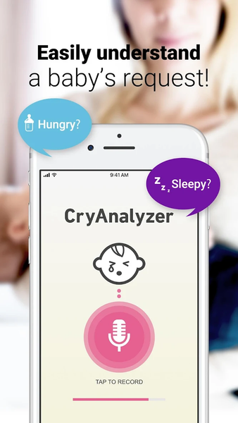 CryAnalyzer - baby translator - Image screenshot of android app