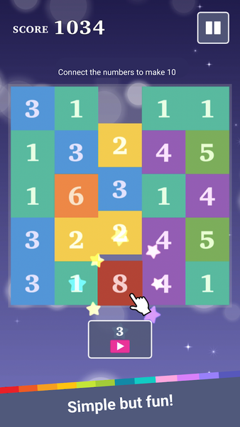 Merge The Numbers:Brain Puzzle - عکس بازی موبایلی اندروید