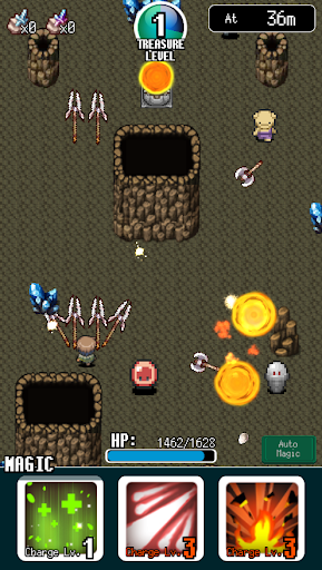 Pixel Dungeon Hero - Gameplay image of android game