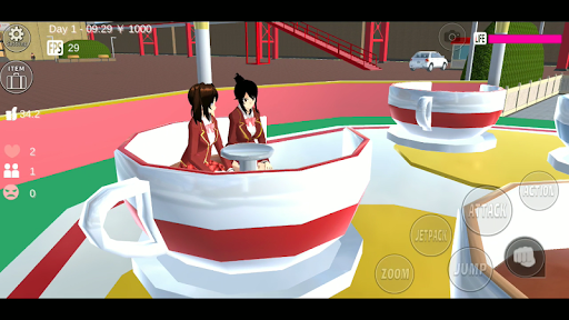 SAKURA School Simulator - Gameplay image of android game