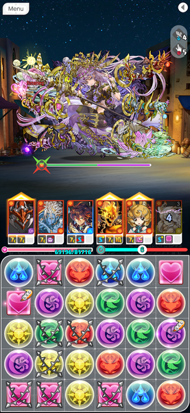 PUZZLE & DRAGONS 0 - Gameplay image of android game