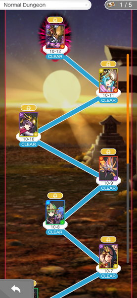 PUZZLE & DRAGONS 0 - Gameplay image of android game