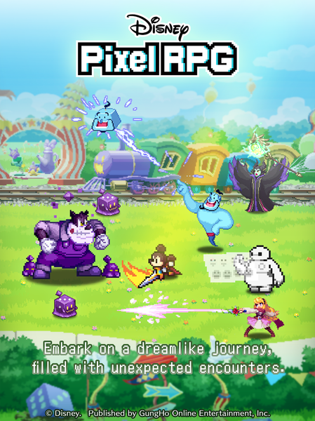 Disney Pixel RPG - Gameplay image of android game
