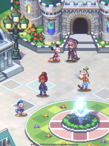 Disney Pixel RPG - Gameplay image of android game