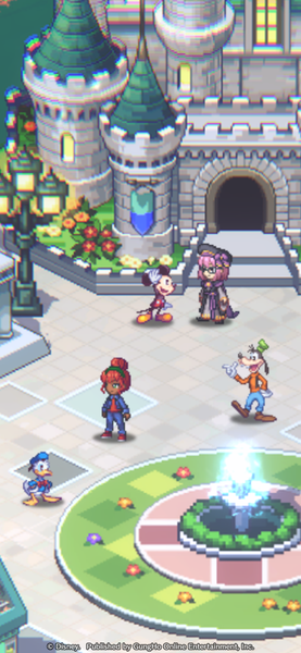 Disney Pixel RPG - Gameplay image of android game