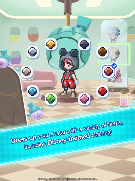 Disney Pixel RPG - Gameplay image of android game