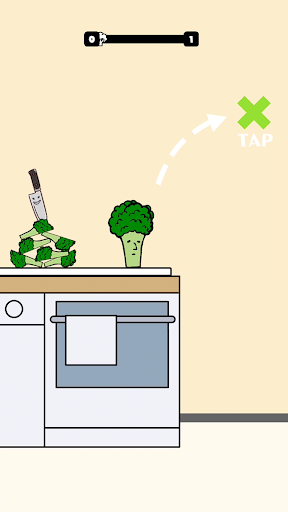 Broccoli Jump! - Gameplay image of android game