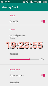 clock overlay apk