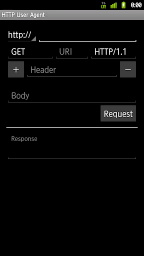 HTTP User Agent - Image screenshot of android app