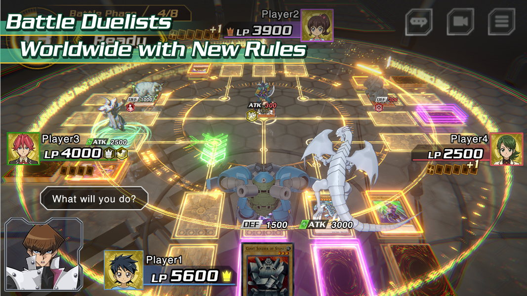 Yu-Gi-Oh! CROSS DUEL - Gameplay image of android game