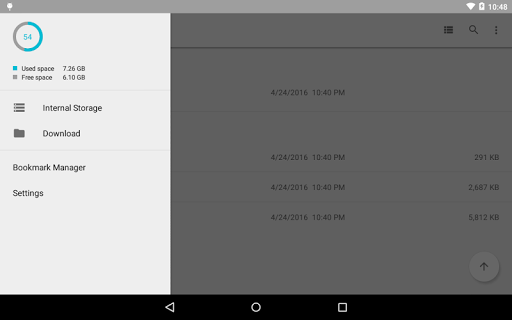 Tetra Filer Free - Image screenshot of android app