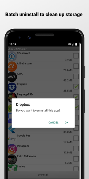 Easy Uninstaller (Uninstall) - عکس برنامه موبایلی اندروید