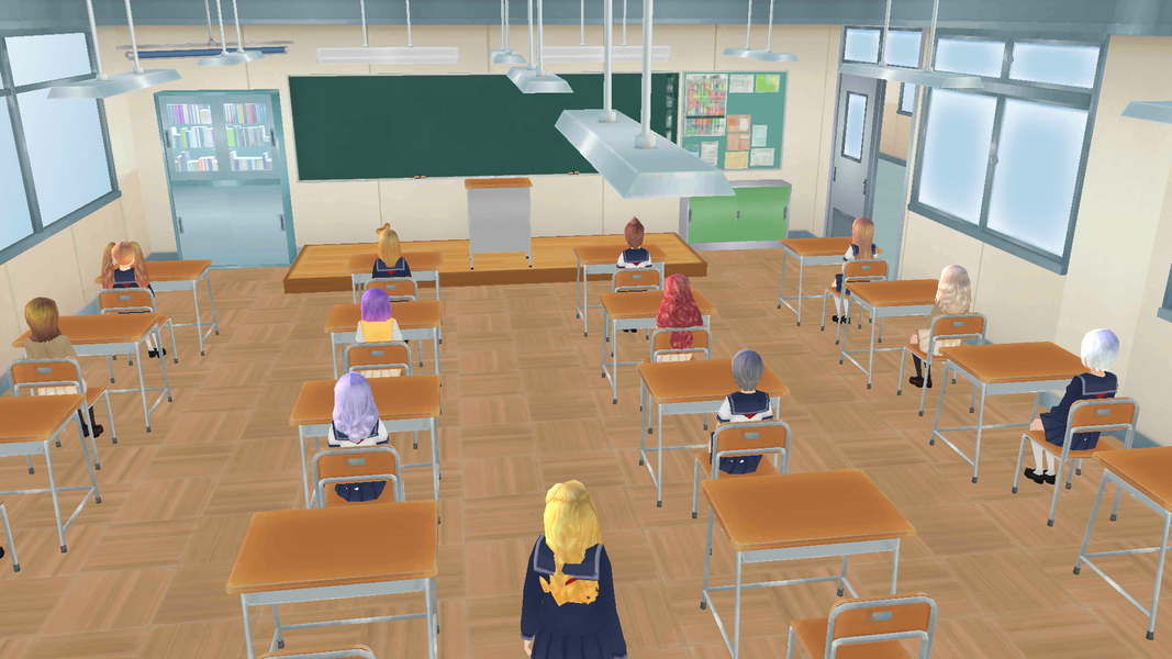 Women's School Simulator 2022 - Gameplay image of android game