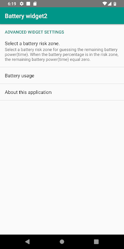 Battery Widget 2 - Image screenshot of android app