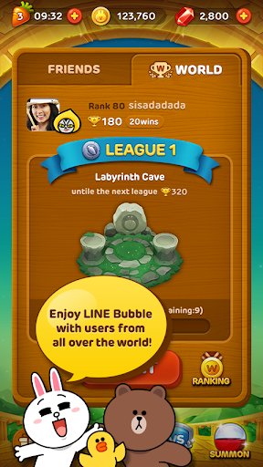 LINE Bubble! - عکس بازی موبایلی اندروید