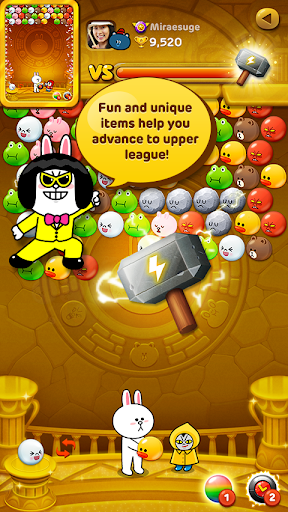 LINE Bubble! - عکس بازی موبایلی اندروید