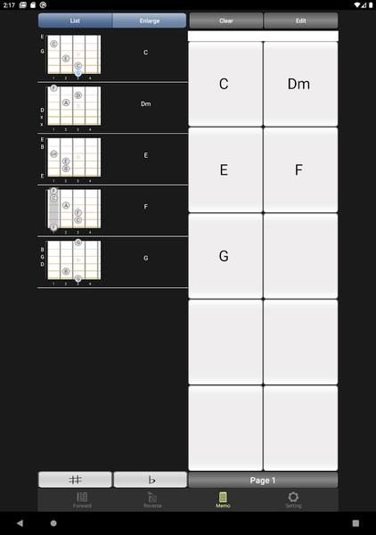 G-Chord (Guitar Chord) - عکس برنامه موبایلی اندروید