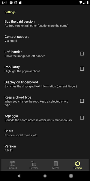 G-Chord (Guitar Chord) - عکس برنامه موبایلی اندروید