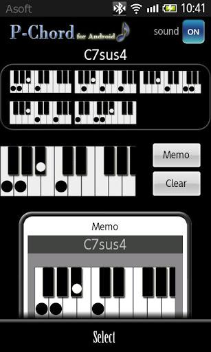 PChord  (Piano Chord Finder) - عکس برنامه موبایلی اندروید
