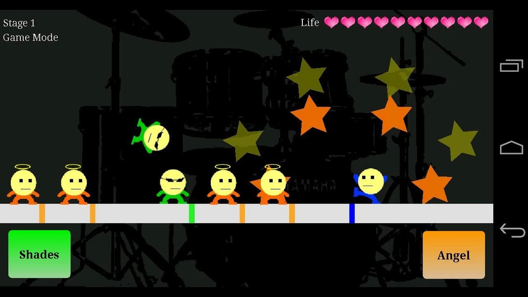 Drum de Voltage - Gameplay image of android game